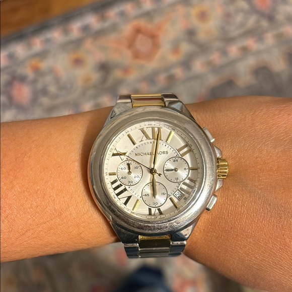 Michael Kors Two-Tone Chronograph Watch